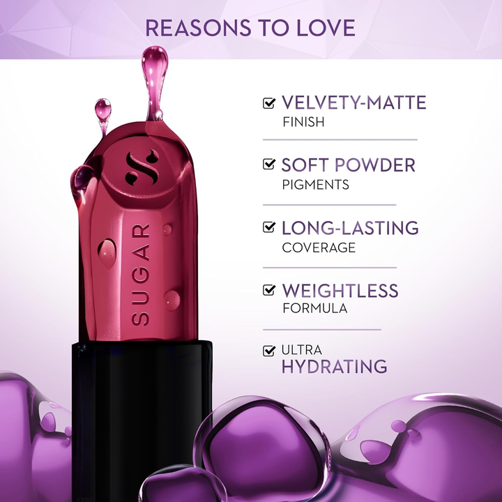 SUGAR GLIDE PEPTIDE SERUM LIPSTICK 01 SANTORINI SUNSET 4.2GM