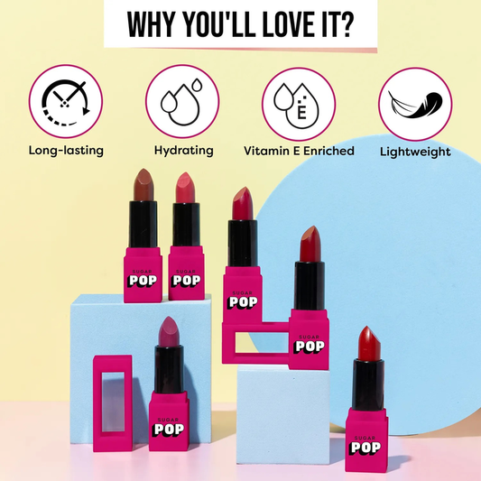 SUGAR POP LIPSTICK STAIN MATTE 04-ORCHID 3G