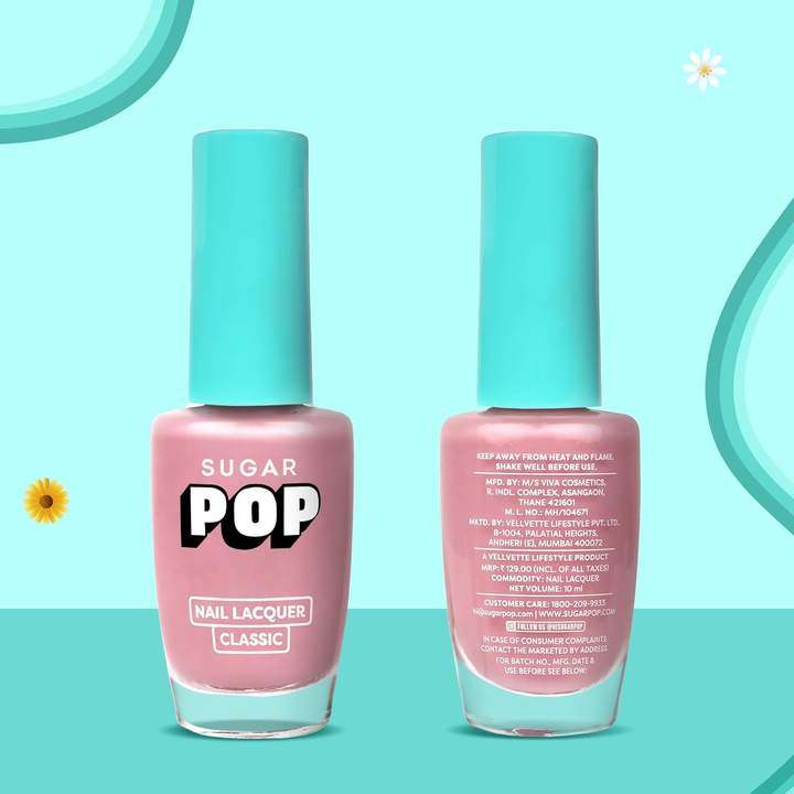 SUGAR POP NAIL LACQUER 46 CORAL NUDE 10ML
