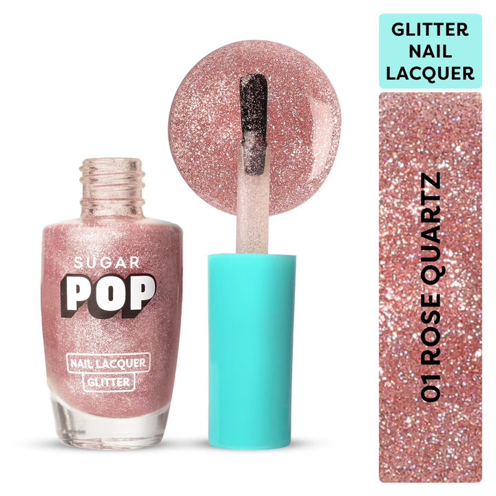 SUGAR POP NAIL LACQUER 01 ROSE QUARTZ 10ML