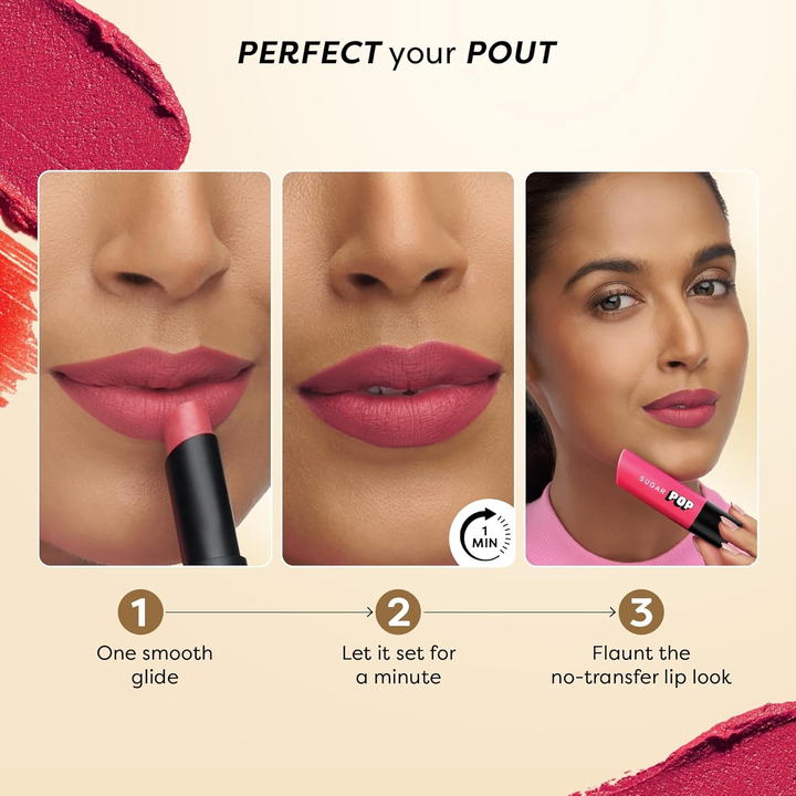 SUGAR POP ULTRA STAY TRANSFERPROOF LIPSTICK-05 RUSTIC ROSE 4G