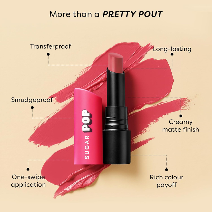 SUGAR POP ULTRA STAY TRANSFERPROOF LIPSTICK-05 RUSTIC ROSE 4G
