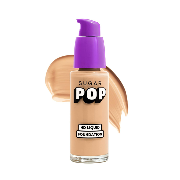 SUGAR POP HD LIQUID FOUNDATION - 01 HAZELNUT 18ML