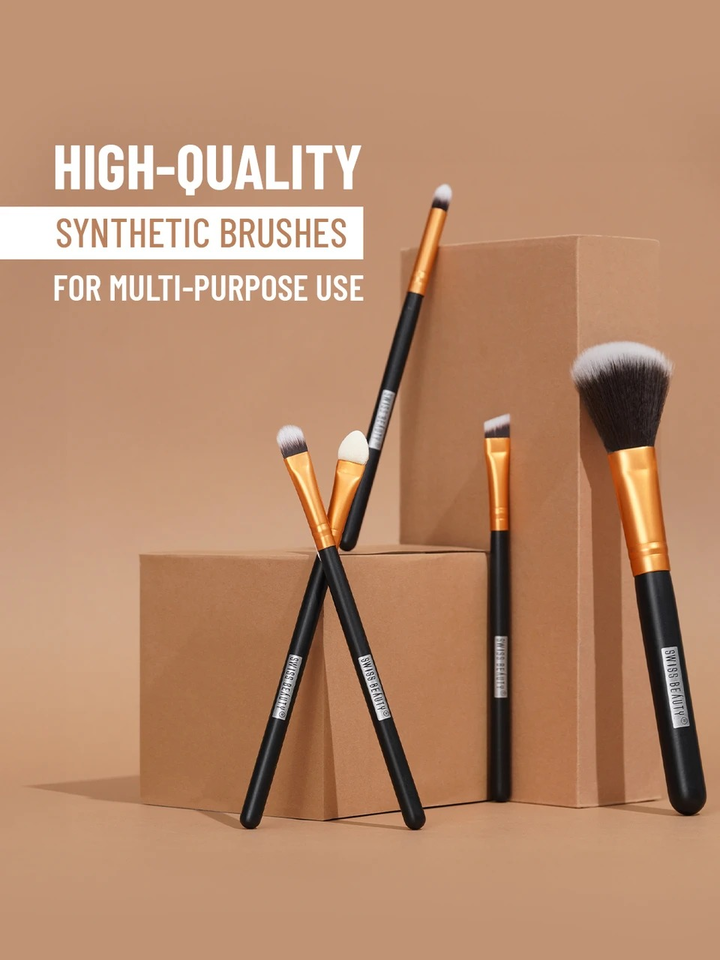 SWISS BEAUTY 5 STICKS BRUSH MAKEUP BRUSH