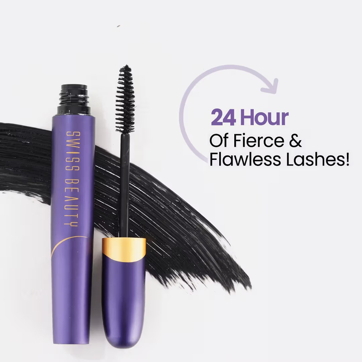 SWISS BEAUTY BOLD EYES SUPER LASH MASCARA WATERPROOF 8.5ML