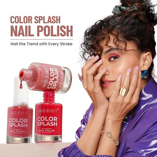 SWISS BEAUTY COLOR SPLASH NAIL POLISH 67