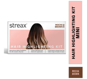 STREAX HAIR HIGHLIGHTING KIT MOCHA BROWN- 75 GM