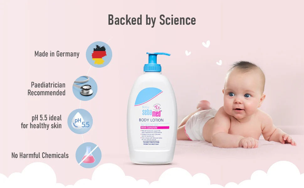 SEBAMED BABY LOTION WITH PUMP 400 ML