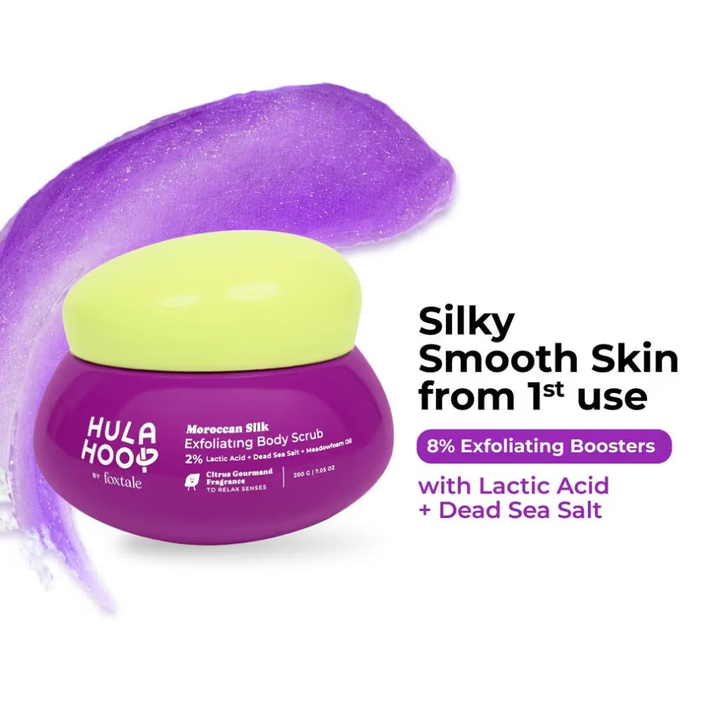 FOXTALE MORROCAN EXFOLIATING BODY SCRUB 200GM