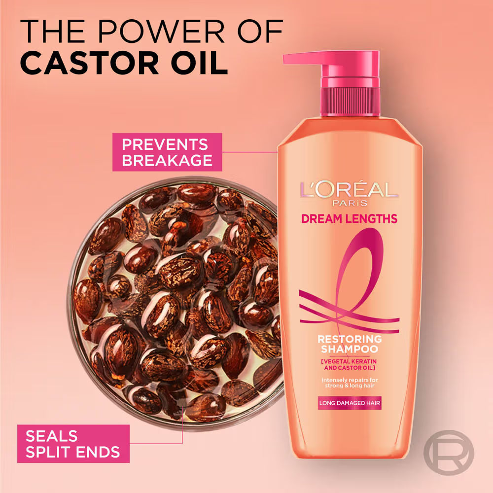 LOREAL PARIS DREAM LENGTHS RESTORING SHAMPOO 200ML