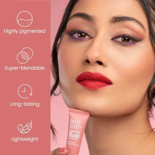 SWISS BEAUTY BLUSH-02 NATURAL FLUSH 10ML