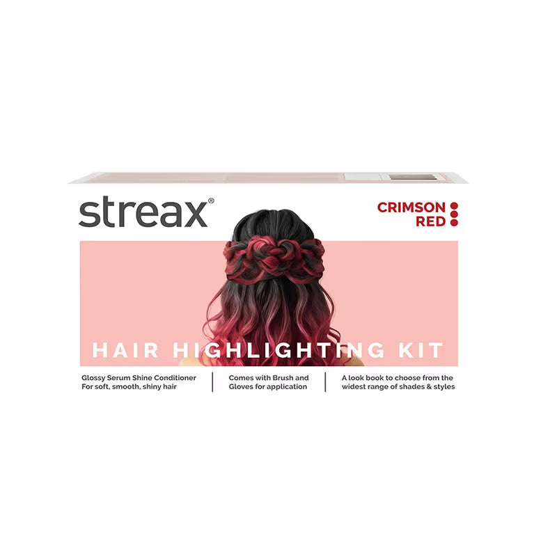 STREAX HAIR HIGHLIGHTING KIT CRIMSON RED 75GM