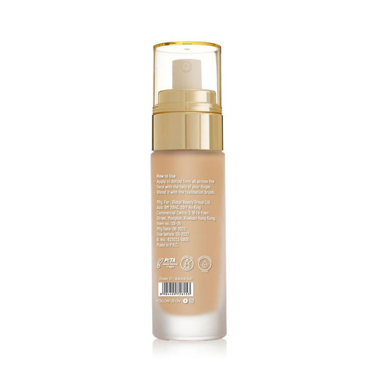 swiss beauty high performance foundation natural buff07