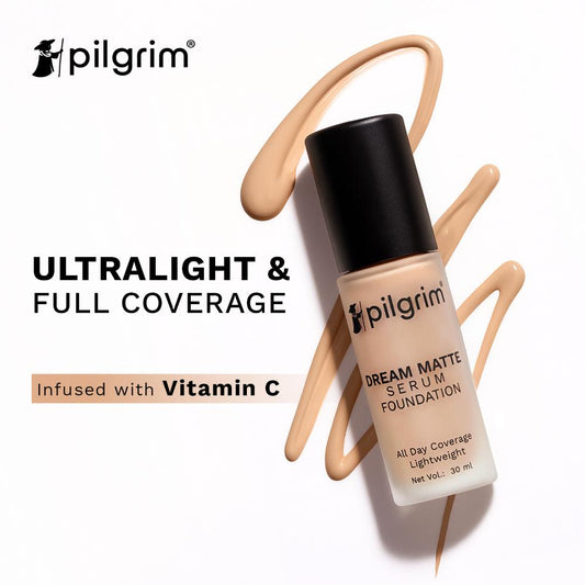 pilgrim dream matte serum foundation warm sand 223