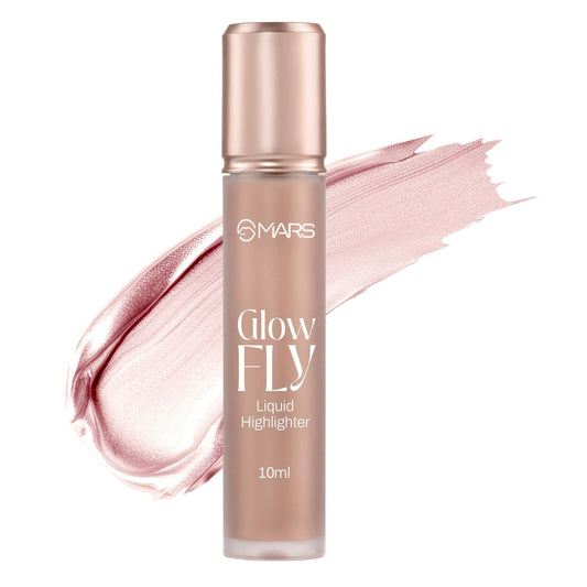 mars glow fly liquid highlighter winged rose