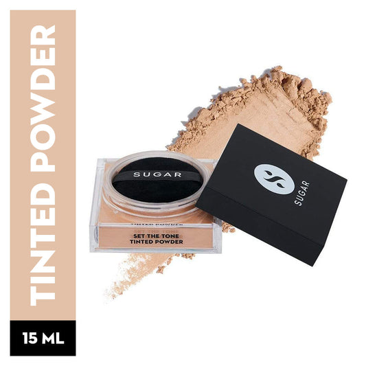 sugar set the tone tinted powder 15 cappuccino