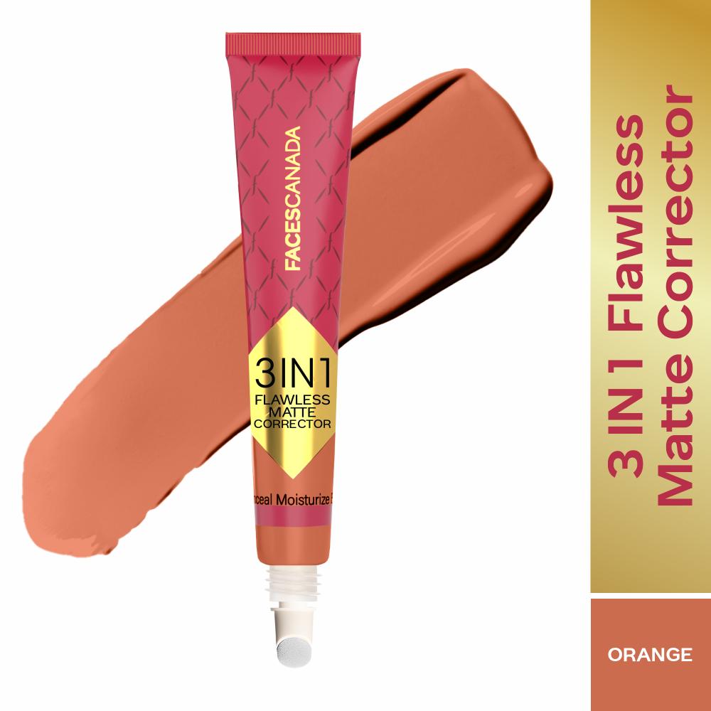 facescanada 3 in 1 flawless matte corrector orange