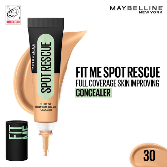 maybelline new york fit me spot rescue concealer 30 15ml