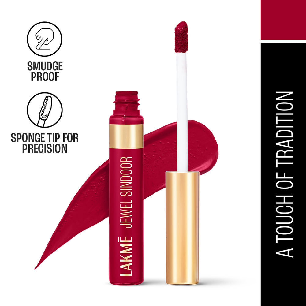 lakme jewel sindoor maroon 5ml