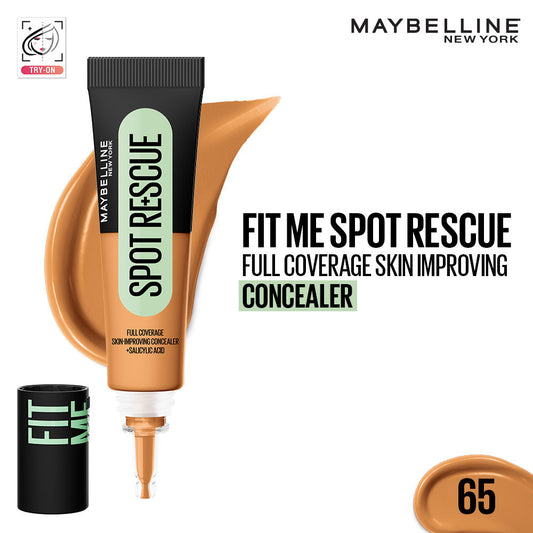 maybelline new york fit me spot rescue concealer 65 15ml