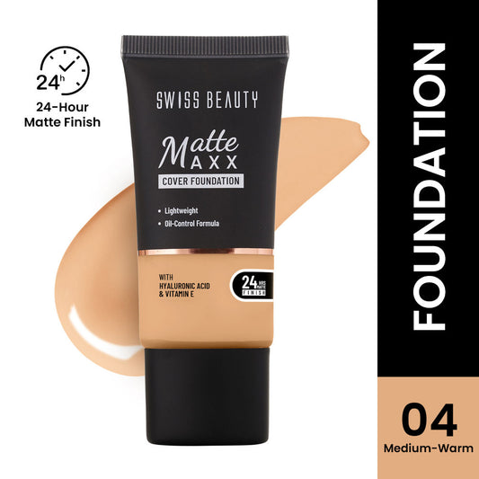 swiss beauty matte maxx cover foundation 04 30g