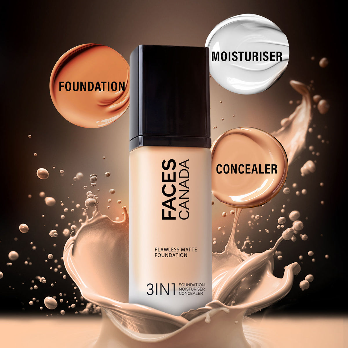 faces canada flawless matte foundation rose ivory