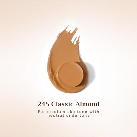 pilgrim dream matte foundation stick 245 classic almond 10g