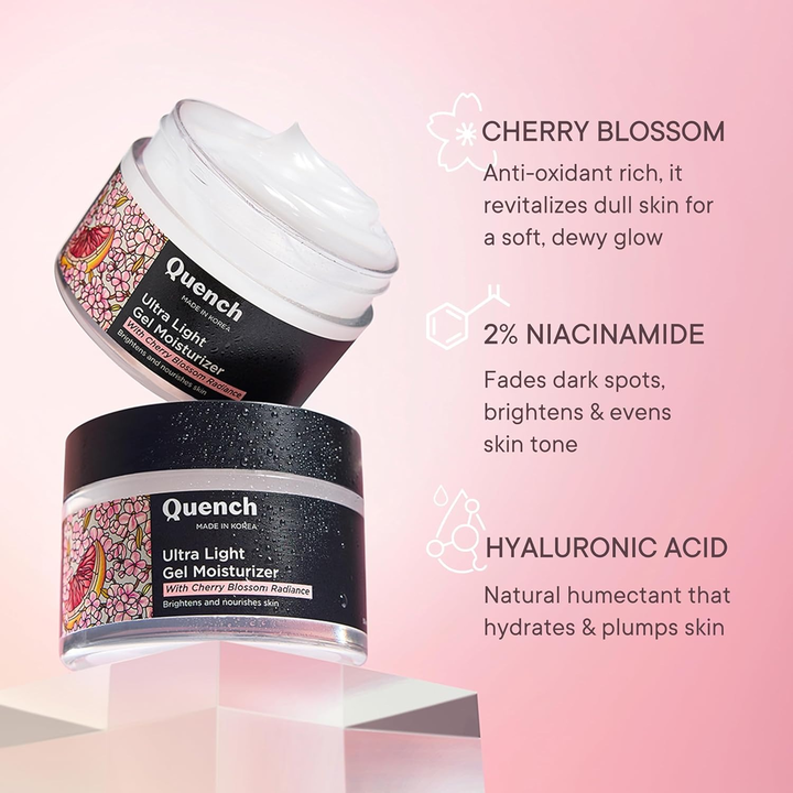 QUENCH MON CHERRY ULTRA LIGHT MOISTURIZING GEL 50ml