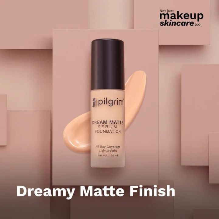 PILGRIM DREAM MATTE SERUM FOUNDATION -CLASSIC NUDE 123 (30ML)
