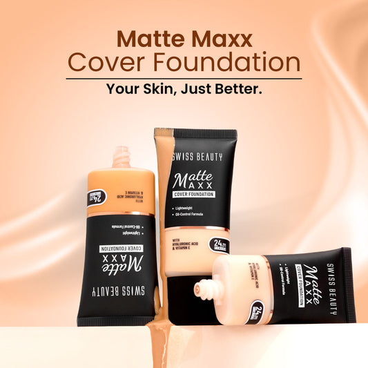 swiss beauty matte maxx cover foundation 04 30g