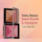 swiss beauty baked blusher highlighter 01
