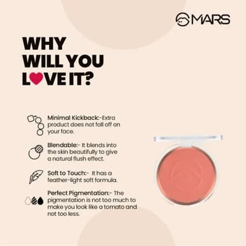 mars flush of love face blush 2 8g