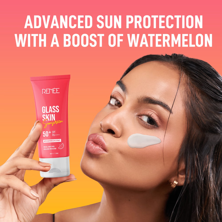 RENEE GLASS SKIN SUNSCREEN SPF50 50G