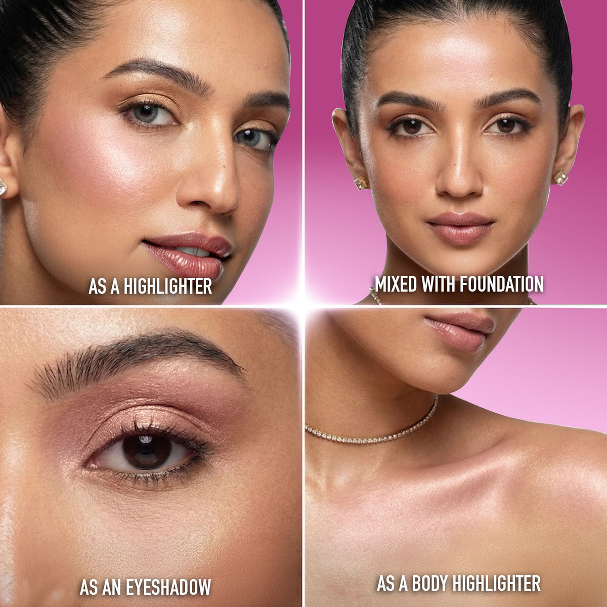renee yours truly 3 in 1 strobe cream pink 30 gm