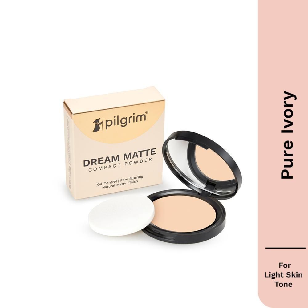 pilgrim dream matte compact powder 110 pure ivory 9g