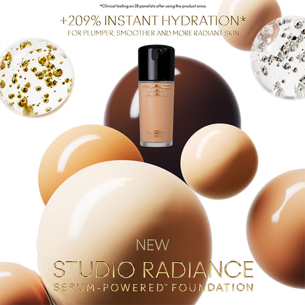 mac studio radiance serum foundation nc20