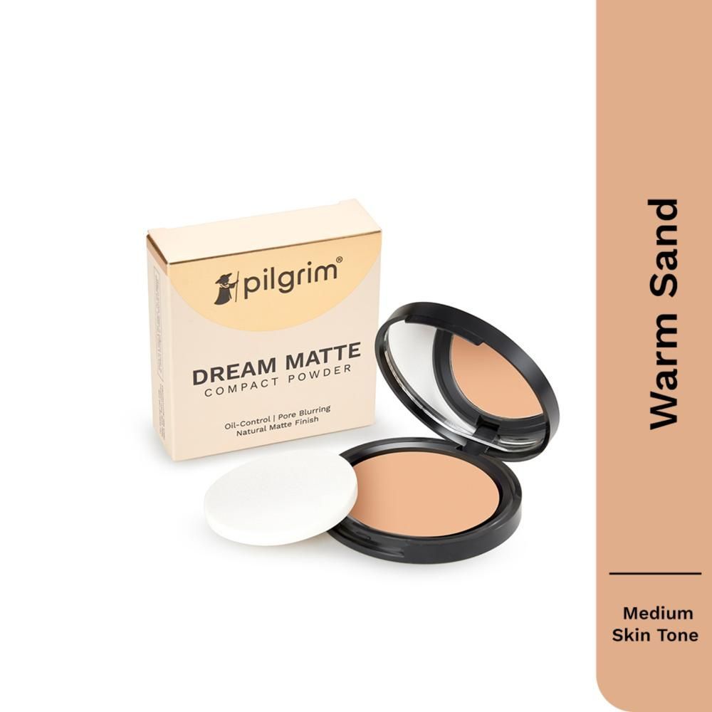 pilgrim dream matte compact powder 223 warm sand 9g