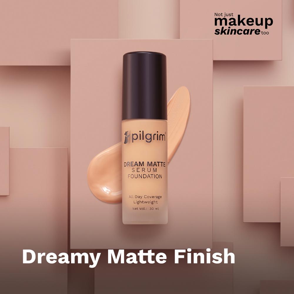 pilgrim dream matte serum foundation warm sand 223
