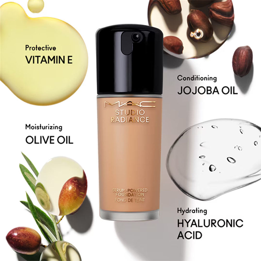 mac studio radiance serum foundation nc20