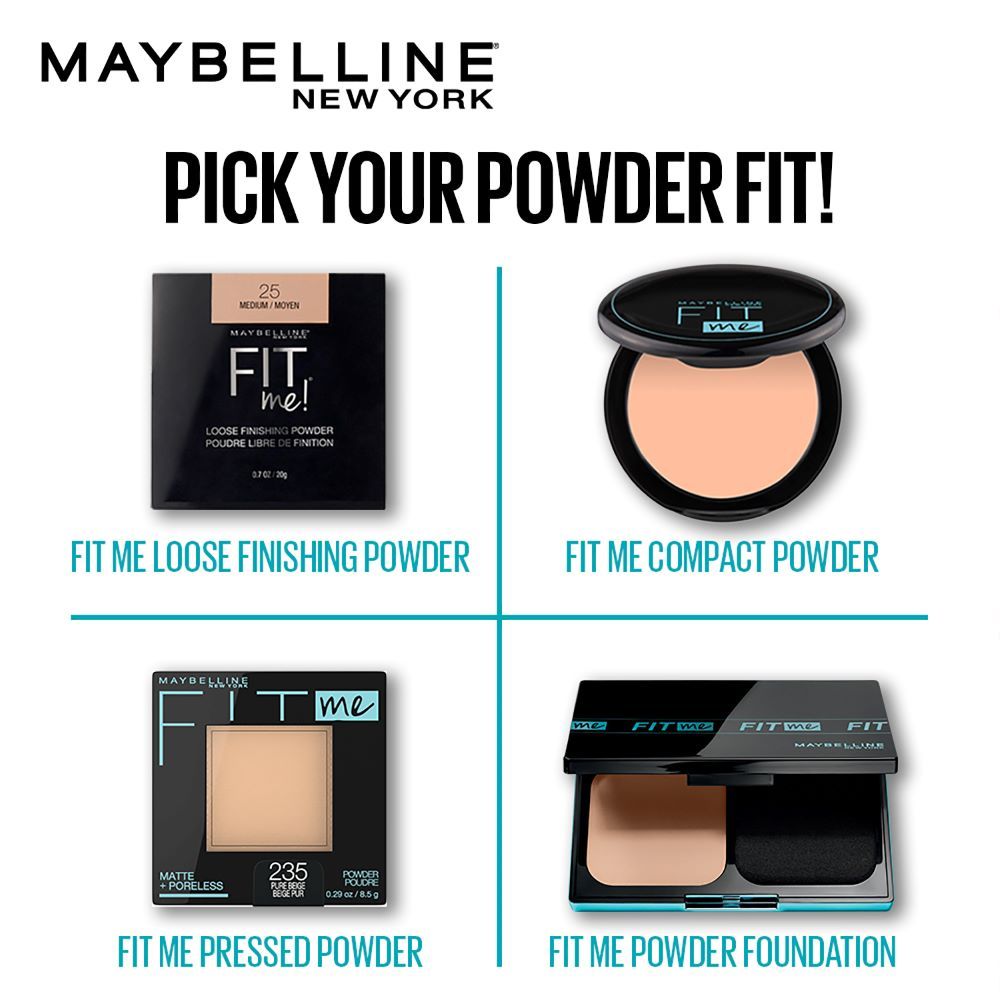 maybelline fit me matte poreless normal to oily 120 classic ivory pressed powder