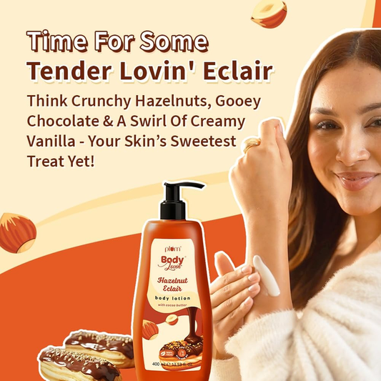 PLUM BODYLOVIN' HAZELNUT ?CLAIR BODY LOTION- 400 ML