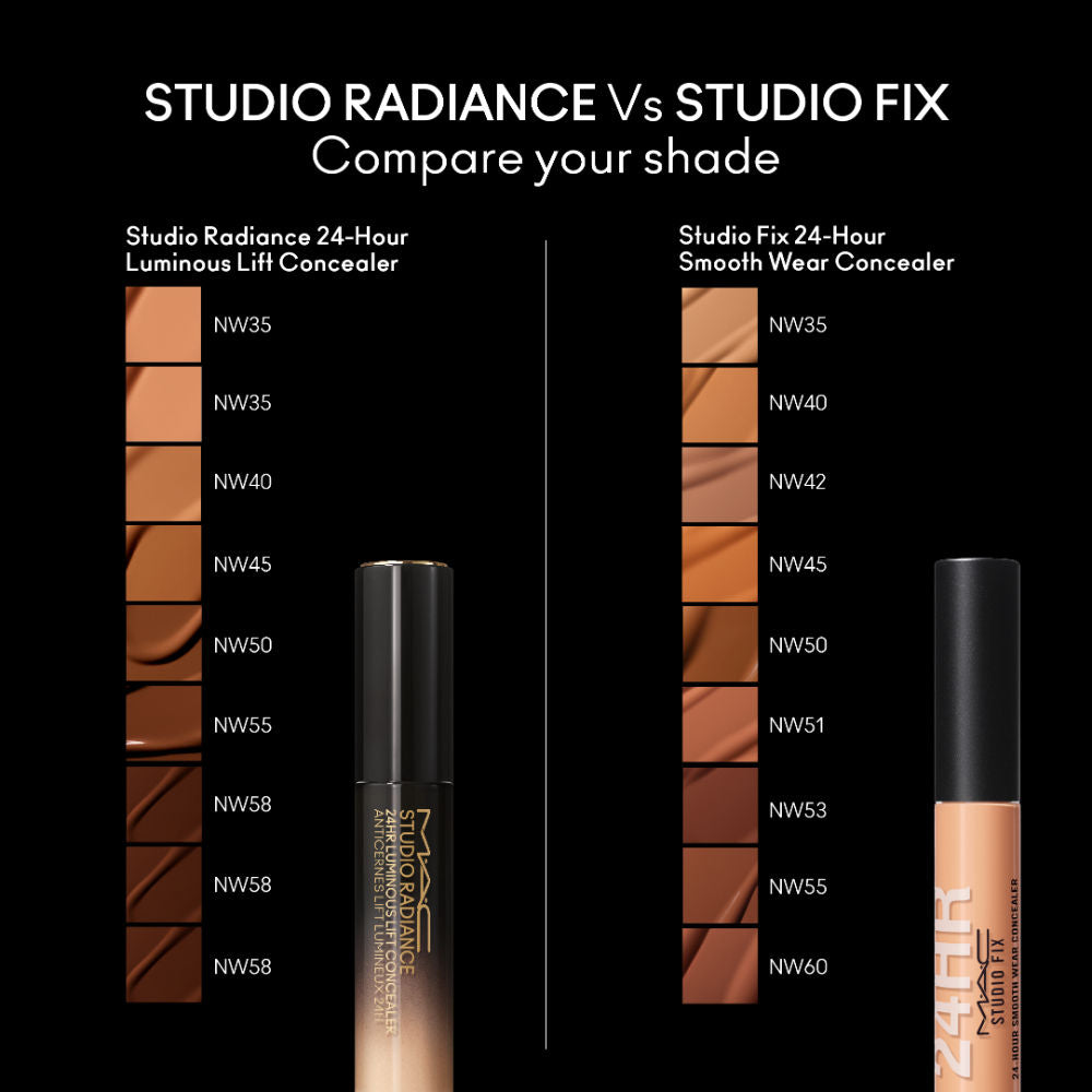 mac studio radiance 24hr luminous lift concealer nw35
