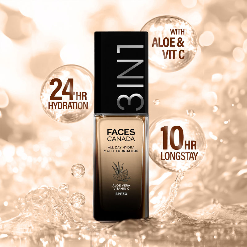 faces canada all day hydra matte foundation 012 absolute ivory