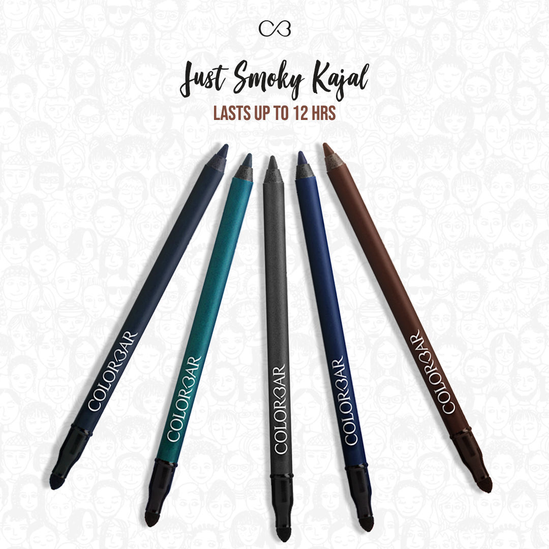 colorbar just smoky kajal 006 just brown
