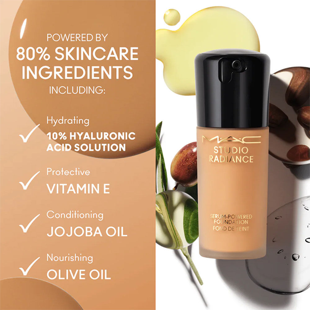 mac studio radiance serum foundation nc20