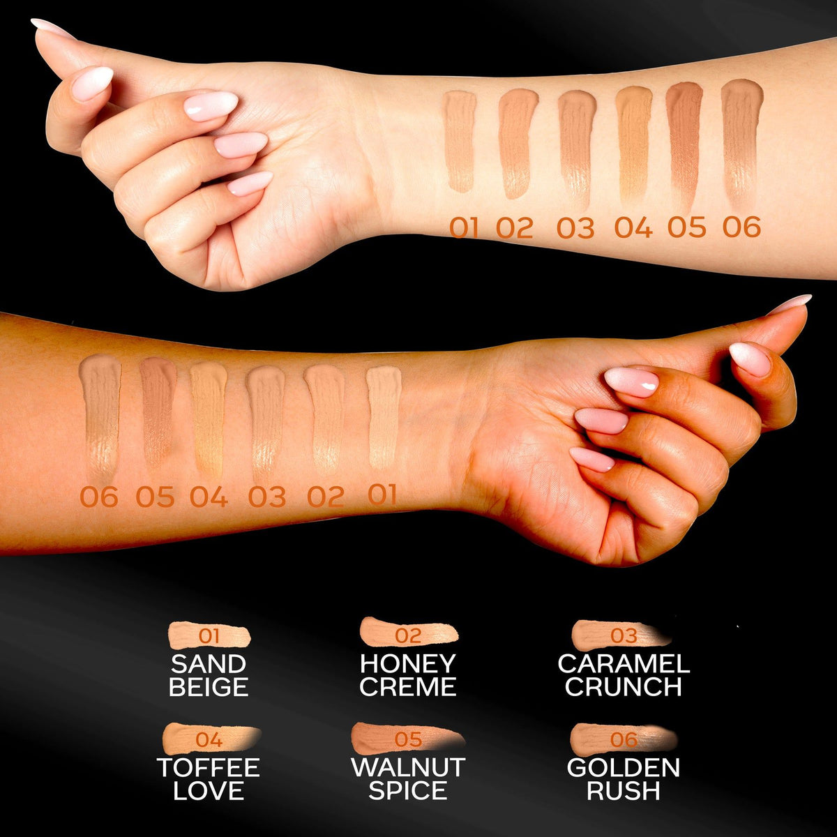 faces canada concealer golden rush 06