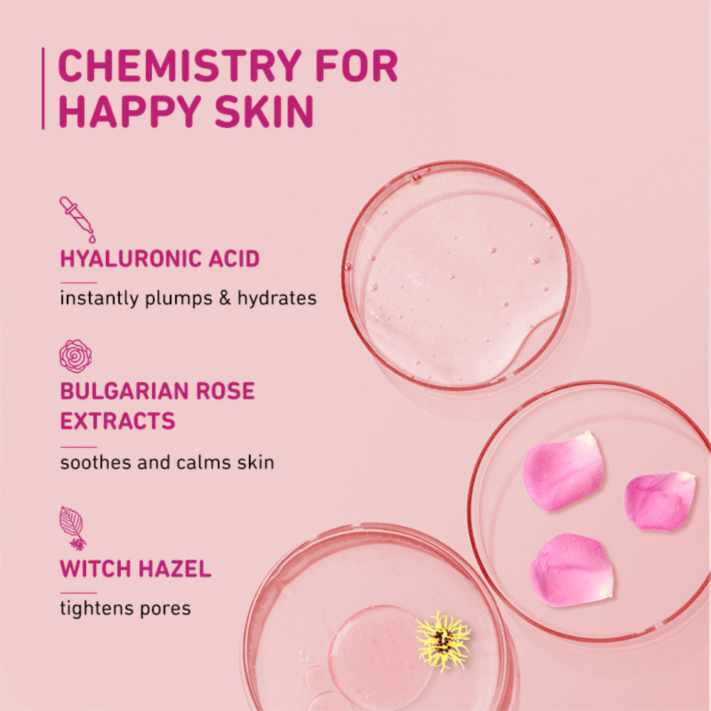 plum rose water toner bulgarian valley 100ml