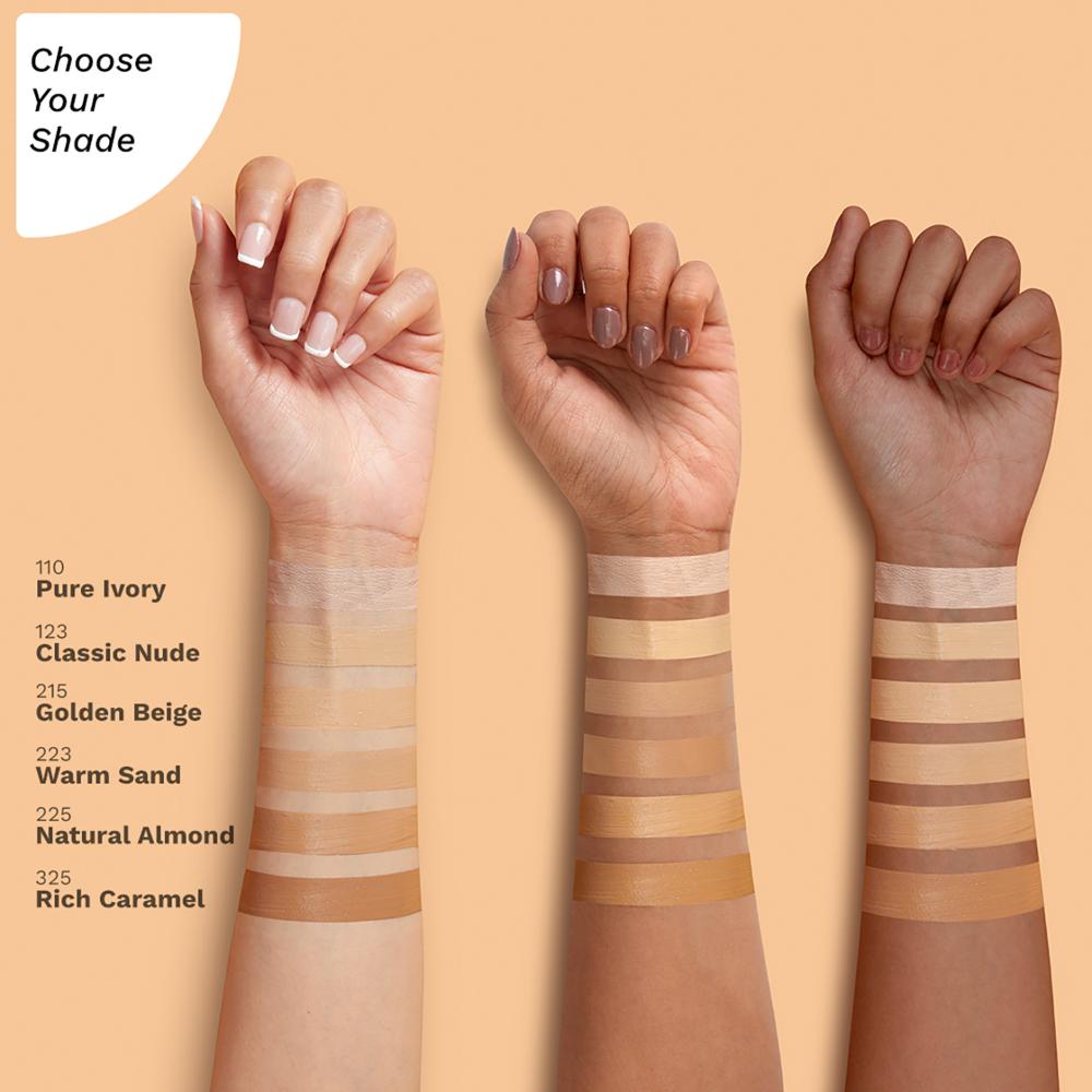 pilgrim dream matte serum foundation warm sand 223
