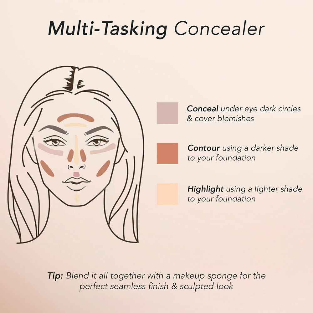 kay beauty hd liquid concealer 12op light 4 5 gm
