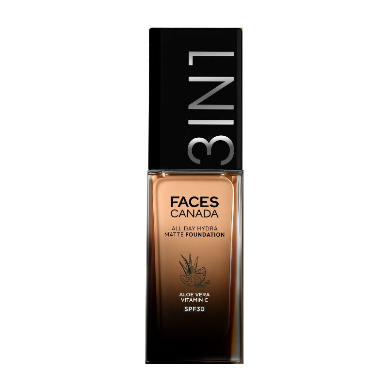 faces canada all day hydra matte foundation 012 absolute ivory